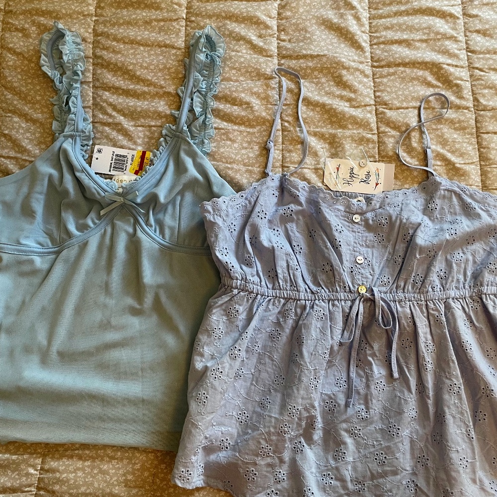 Junior Tops Sizes Large and X Large, NWT